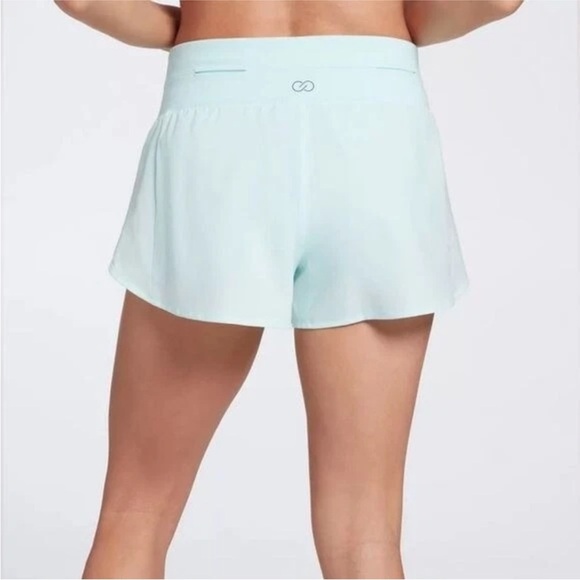 CALIA Women's Kick it Up Short Large in Teal Aqua Blue - Picture 2 of 7